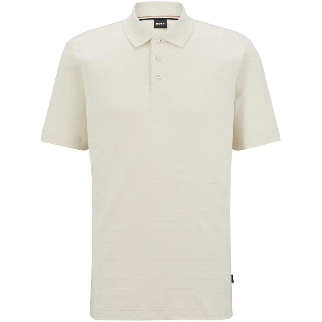 Hugo Boss Piket Polo Shirt - Open White 131